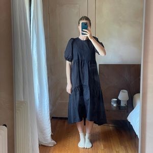 Zara Puff Sleeve Dress